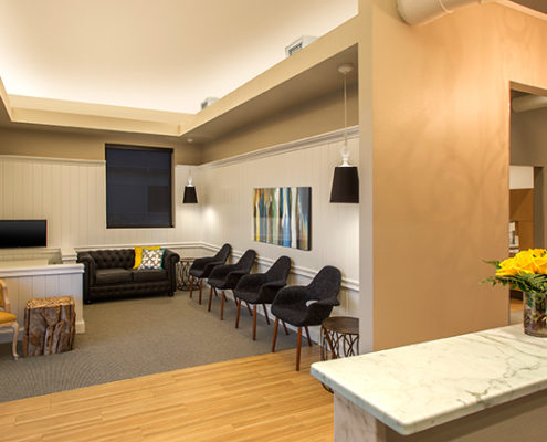 Eaton Family Dental Interior