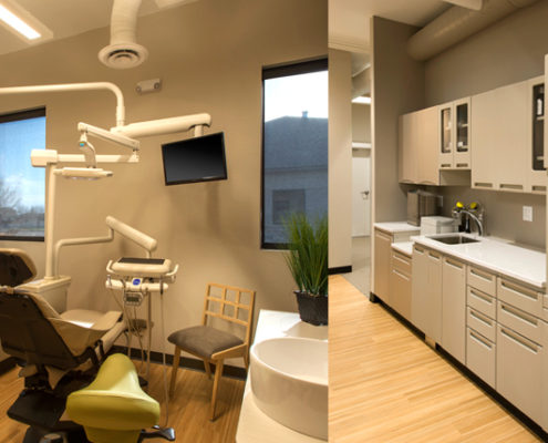 Eaton Family Dental Interior